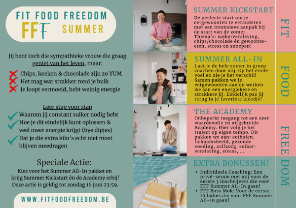 Afbeeldingen van Fit Food Freedom Summer